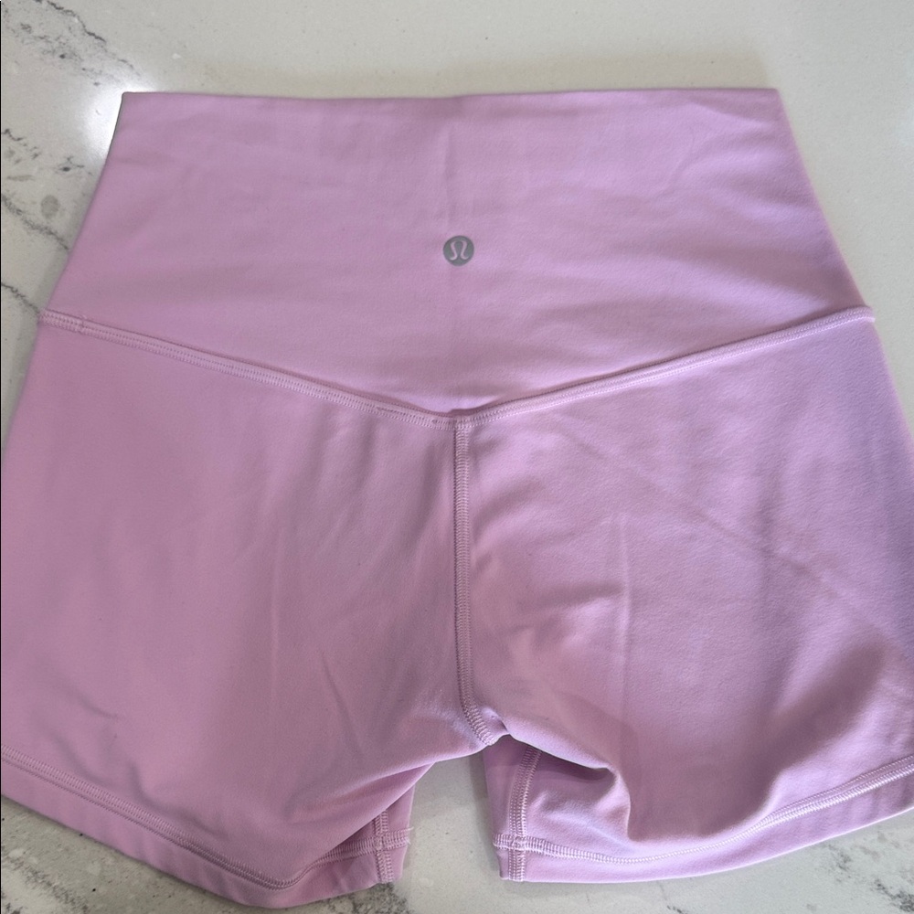 lululemon athletica Women's Light Purple Athletic Shorts